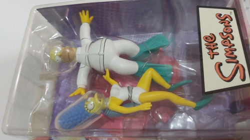 Marge Homer Mcfarlane Toys In The Belly Of The Boss (Usado)