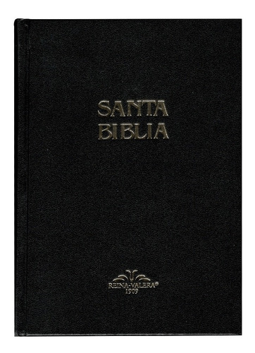 Biblia Mediana 1909 T  Dura Negro Vro52