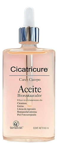 Aceite Biorestaurador Cicatricure De 60ml Cara Y Cuerpo Mixta Día/noche