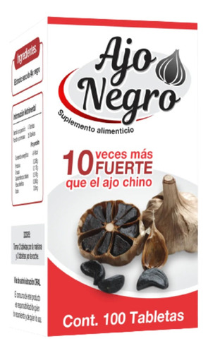 Ajo Negro 100 Cápsulas