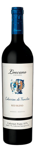 Vino Loscano Colección De Familia Red Blend Cab-franc 750 Ml