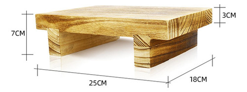 3x Taburete De Un Solo Escalón 25x18x7cm Taburete De