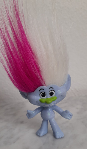 Diamantito Figura De Trolls World Dreamworks 7 Cm (Usado)