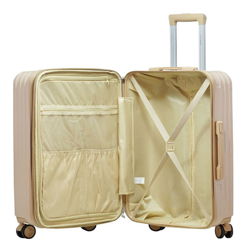 Imagen 3 de 5 de Valija Rígida Mediana Amayra 24 66cms 23kg Expandible