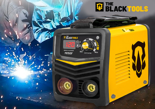 Máquina Inversora De Solda Eletrodo Mma 120a + Óculos E Luva