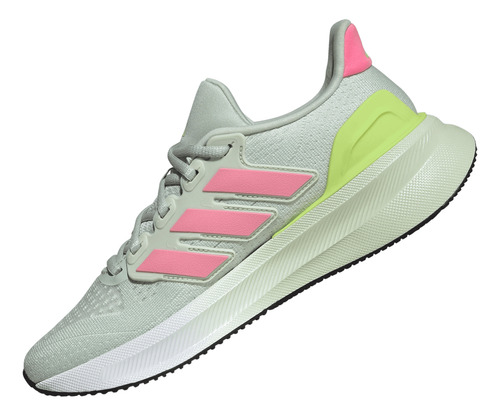 Tenis Adidas Correr Run Falcon+ 5 Mujer Jh6040 Verde