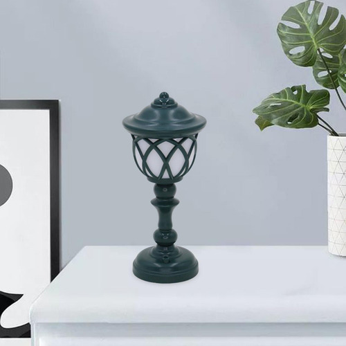 Mini Lámpara De Mesa Estilo Retro Luz De Noche Led