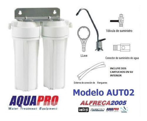 Filtro Para Agua De 2 Etapas Aquapro Au2 Casa Y Aquarios