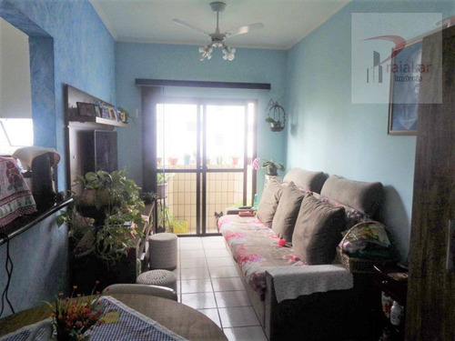 Apartamento Com 1 Dormitório, Elevador, Excelente Localização, À Venda, 42 M² - Aviação - Praia Grande/sp - Ap2345