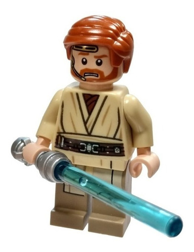 Minifiguras Star Wars Piloto Rebelde De Nave A-wing Obi Wan