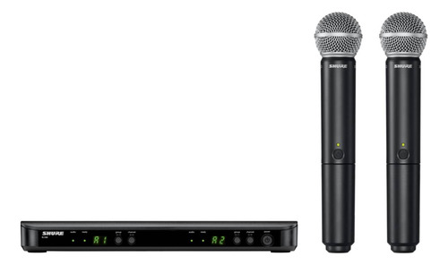 Microfones Sem Fio Blx288br/sm58 M15 - Shure