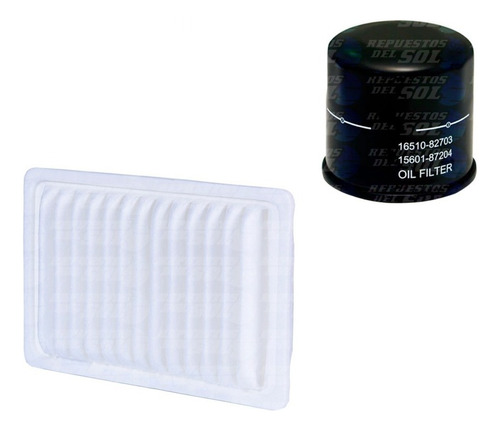 Kit Filtros Aire Aceite Para Chery Iq 1.0 2015 2021