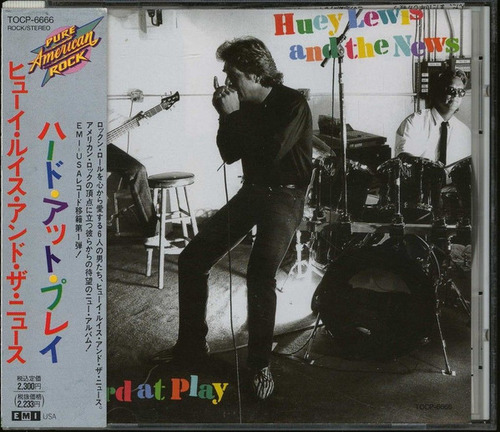 Cd Huey Lewis And  The News - Hard At Play (1ª Ed. Japón,