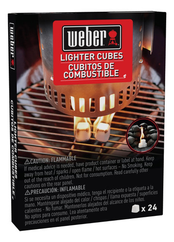 Cubos De Parafina Encendido Para Carbon O Briqueta Weber