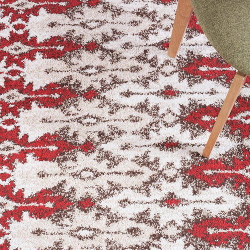 Alfombra Kaleb 133x180 cm Rojo 3