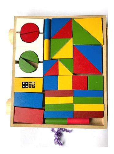 Carro Arquitecton En Caja Bloques D Juego Infantil Didáctico