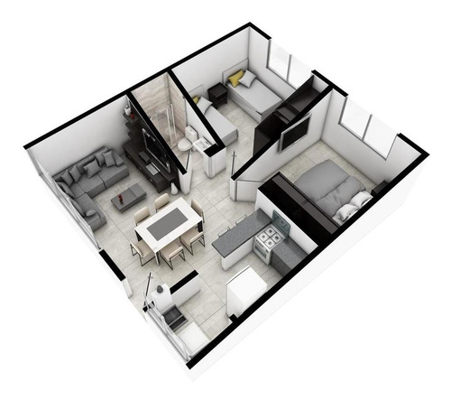 Imagen 23 de 23 de Departamento En Morelos Ii, Cuauhtémoc Con 2 Recámaras, 54 M², Id: 40024