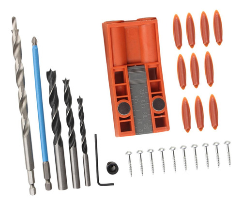 Kit De 28 Herramientas Para Localizar Agujeros Con Taladro