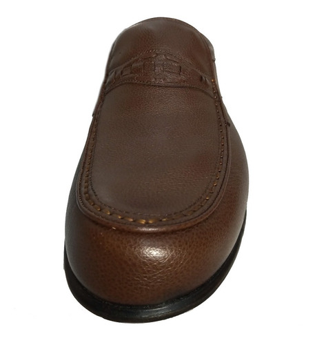Imagen 2 de 7 de Zapato Marrón Mocasín Media Suela Hombre Precio Exlusivo