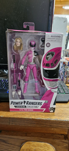 Spd Pink Ranger Lightning Collection Figura De Accion (Usado)