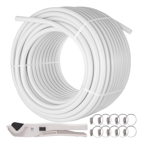 Vevor Tubería Pex Calefacción Radiante Evoh 300pie 3/4puLG Color Blanco
