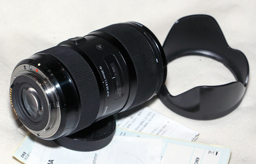 Sigma 18-35mm F/1.8 Dc Hsm Art Luminoso Muy Bueno Para Canon Canon Ef-s Negro (Usado)