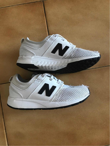 Zapatillas Blancas New Balance Talle 27,5