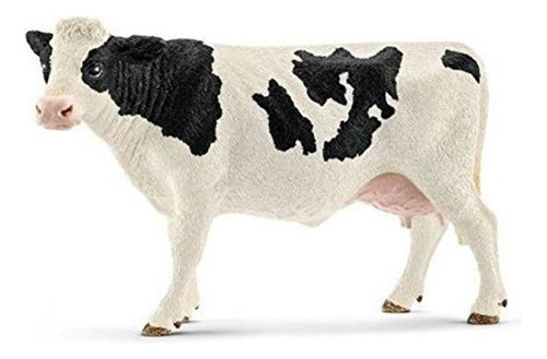 Figura De Juguete De Vaca Holstein De Schleich North Americ.