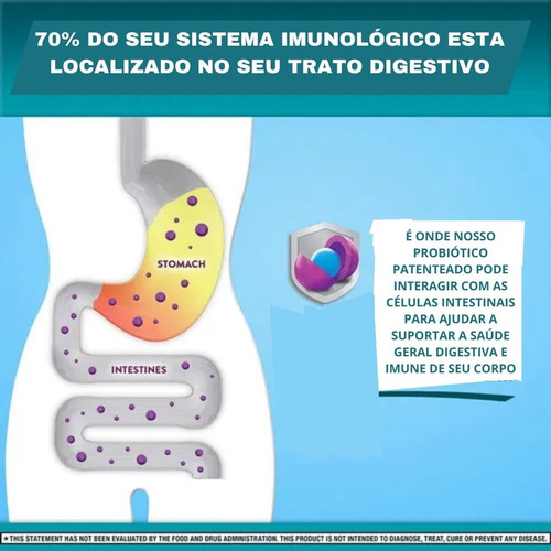 Imagem 8 de 8 de Digestive Advantage 96 Cap Enzima Para Intolerância Lactose