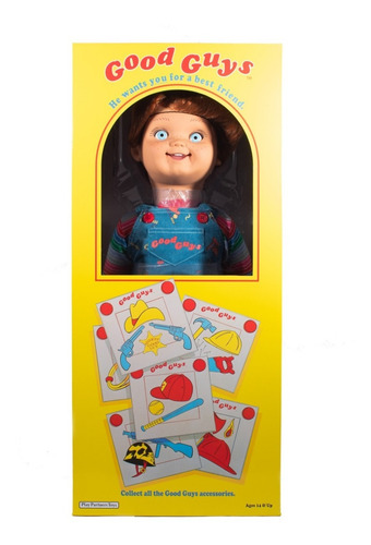 Imagen 5 de 9 de Child´s Play 2 Chucky Good Guy Tamaño Real Trick Or Treat