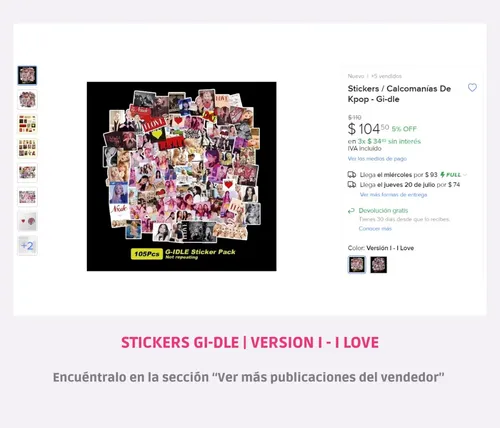 55 Cartões Fotográficos I-dle - I Love / Nxde Gidle Gi-dle