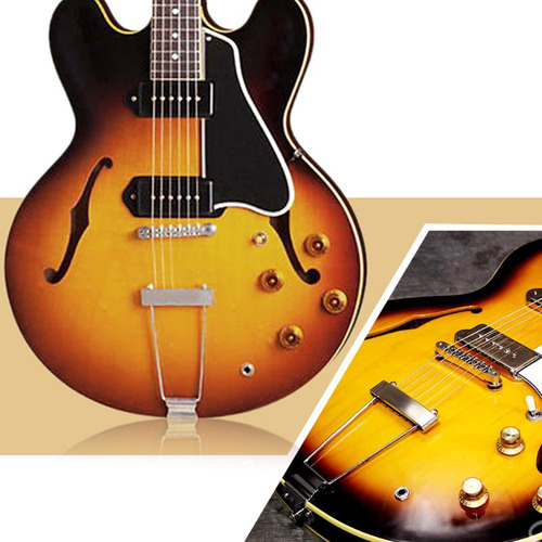 Tailpiece Bridge Archtop Ponte Ajustável De Metal Para Corda