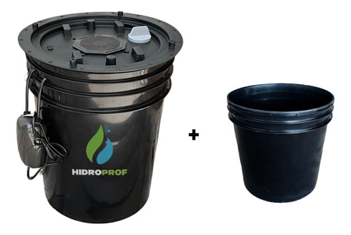 Cultivo Indoor Hidroponia Dwc Balde 20l + Balde Para Cambio 