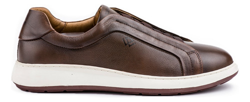 Zapatilla Urbana Slip On Hombre Cuero Lepoque Justin 04