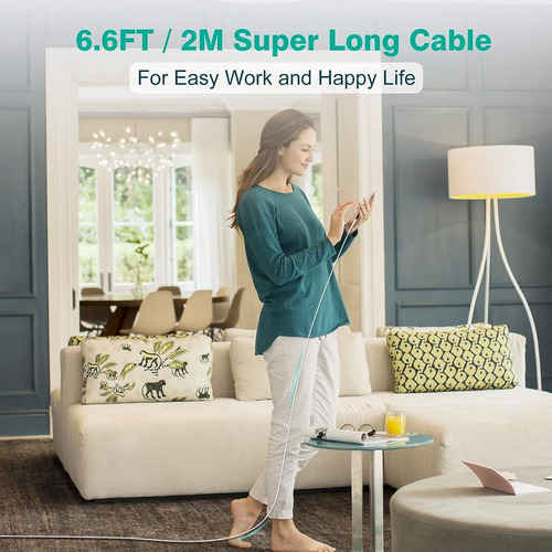 Cable De Carga Rápida Para iPad Pro 11 | 12.9 (2 Metros)