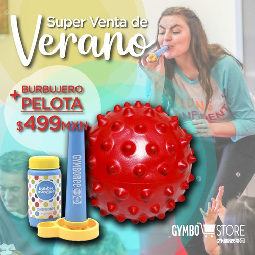 Imagen 1 de 1 de Gymboree - Verano - Paquete Burbujero Y Pelota