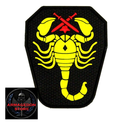 Parche Escorpion Scorpio Militar Comando Tactico Ejercito A 