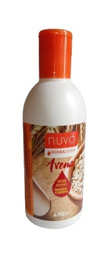 Crema Hidratante Manos/cuerpo Hidraderm Avena 490 Ml