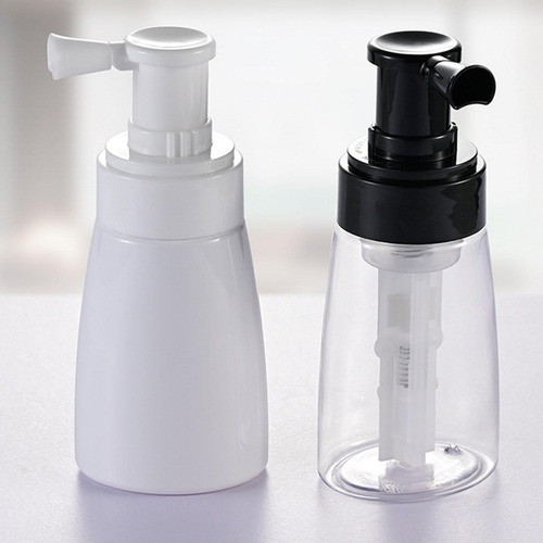 4 Botella De Spray De Peluquería Cosméticos De Tapa Negra