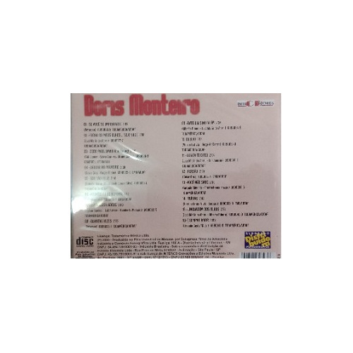 Cd Doris Monteiro - Doris Monteiro