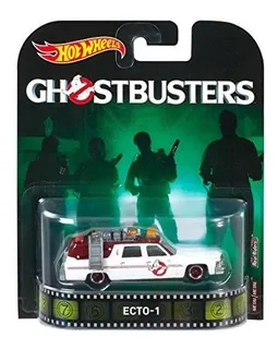 auto de los cazafantasmas juguete Hot Wheels Ghostbusters Ecto1 Vehiculo