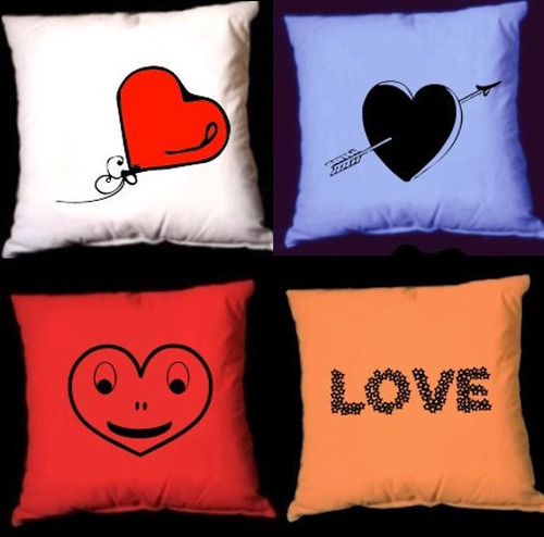 Almohadones Personalizados San Valentín Dia Enamorados 40x40