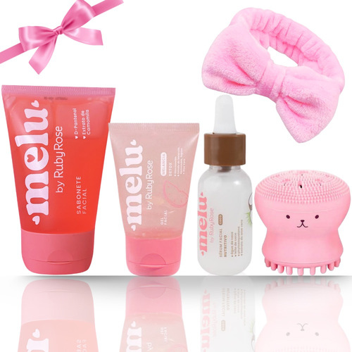 Kit Skincare Melu By Ruby Rose Presente Adolescentes Menina