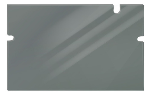 Bascula Vidro Fume 06mm Temperado 80x30 Pt Desmontado