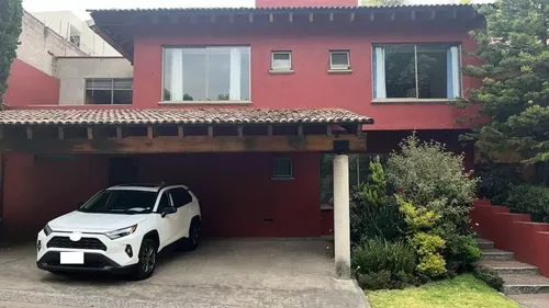 Casa En Venta En Jesús Del Monte En Cuajimalpa Con Terraza Y Vigilancia