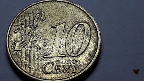 Alemania Moneda 10 Centavos 2002 Cat 038