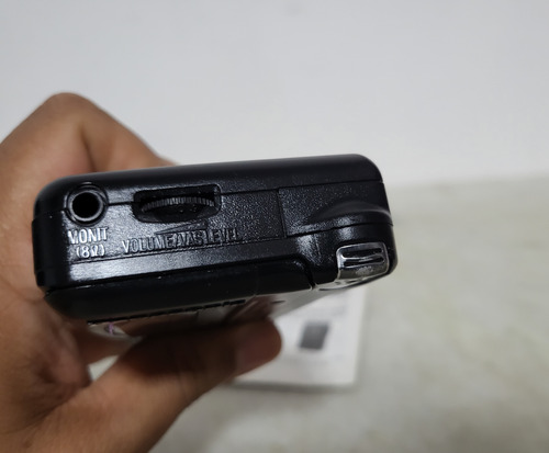 Toca Fitas Mini Cassete Panasonic Tape Gravador Com Manual (Usado)