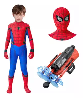 Spiderman Difraz Niño Spiderman Lejos De Casa Super Heroes  Cosplay Ropa