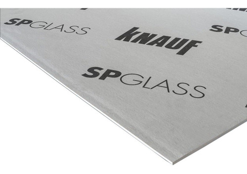 Placa Fibroyeso De 12,5mm Sp Glass Knauf - Simil Superboard