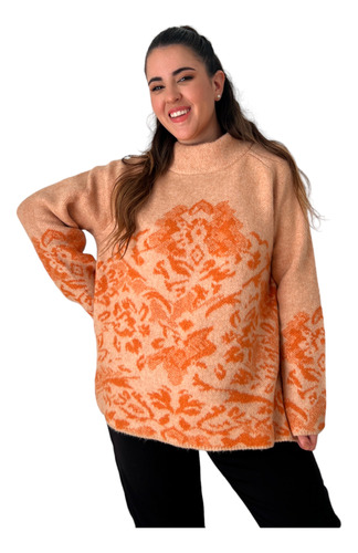 Sweater Tejido Importado Talle Grande - Heloiza